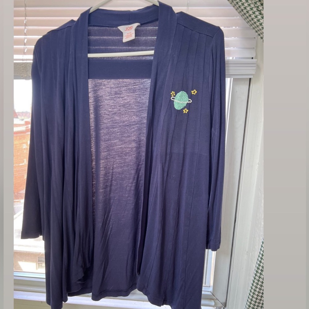Joe Fresh M hand embroidered cardigan
